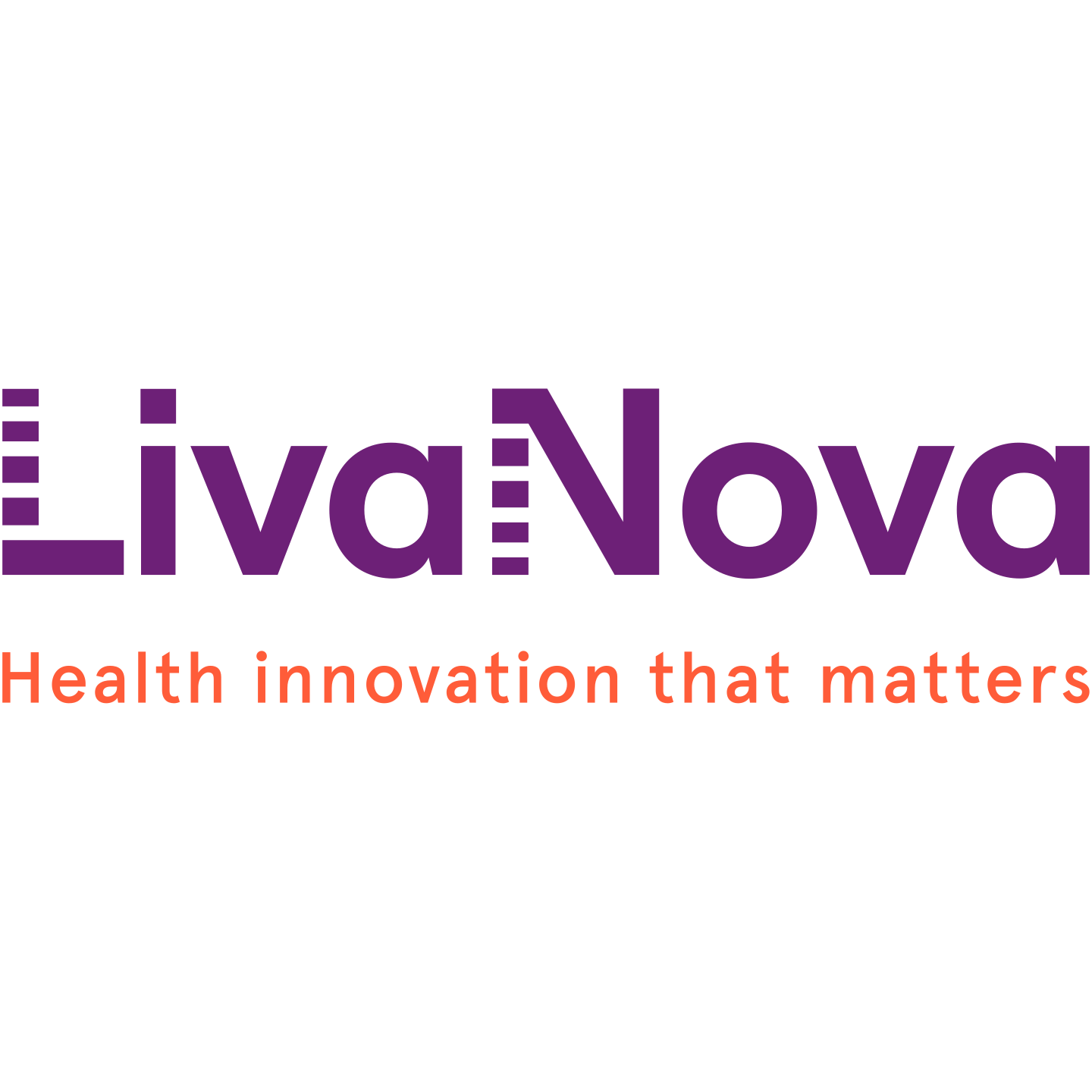 LivaNova company logo with tagline